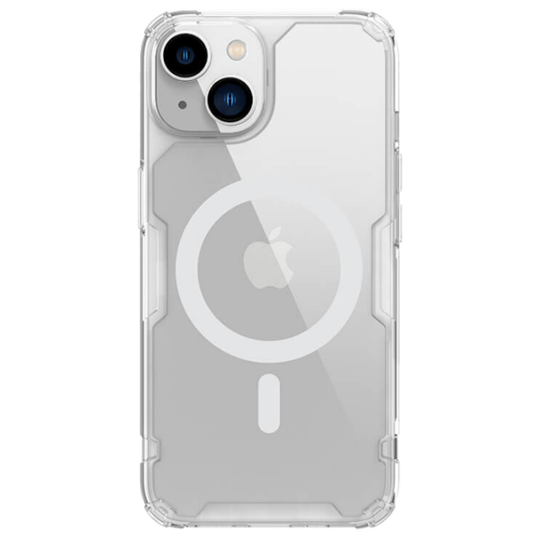 Husă pentru smartphone Apple iPhone 14 Plus (Nature Pro) White Transparent Nillkin, PC, Back photo 1