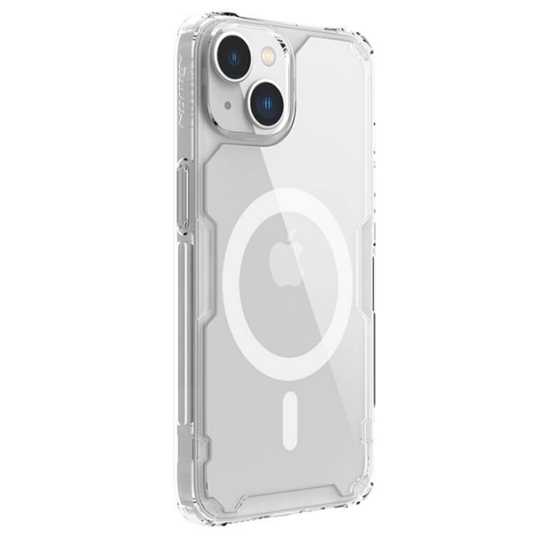 Husă pentru smartphone Apple iPhone 14 Plus (Nature Pro) White Transparent Nillkin, PC, Back photo 3