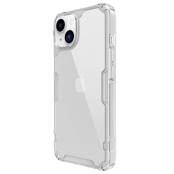Husă pentru smartphone Apple iPhone 14 Plus (Nature Pro) White Transparent Nillkin, PC, Back photo 4