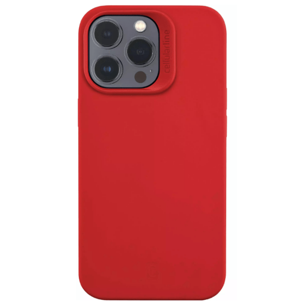Чехол для смартфона Apple iPhone 14 Pro Max (Sensation) Красный Cellularline, Силикон, Back photo 2