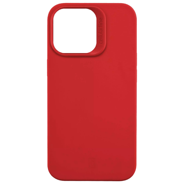 Husă pentru smartphone Apple iPhone 14 Pro (Sensation) Red Cellularline, Silicon, Back photo 1