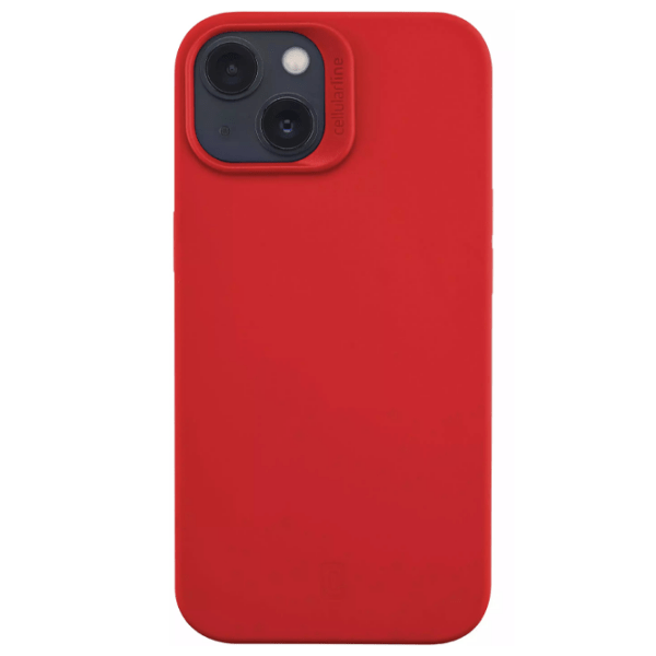 Чехол для смартфона Apple iPhone 14 Plus (Sensation) Красный Cellularline, Силикон, Back photo 2