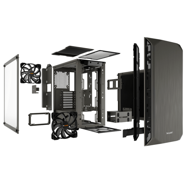 Carcasă Be quiet! Pure Base 500 Gray micro ATX photo 9