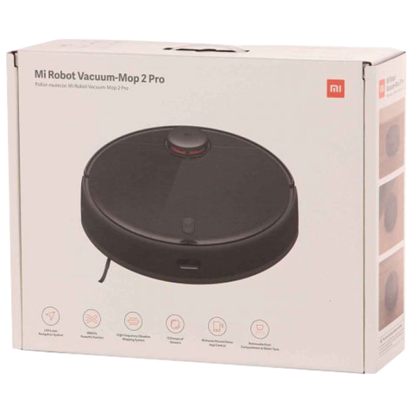 Робот пылесос Xiaomi Mop 2 Pro Черный Влажная, 40 Вт, 72 дБ photo 8