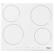 Plită încorporabilă cu inducție Hansa BHIW67323 White Vitroceramică, 3700 W