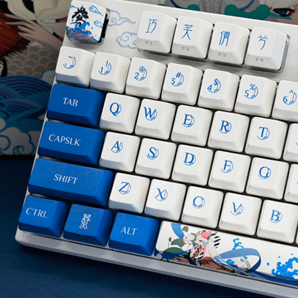 Клавиатура Varmilo VA87M Lovebirds-I Белый Игровой, Проводная photo 2