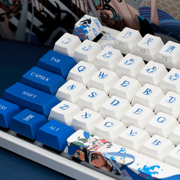 Клавиатура Varmilo VA87M Lovebirds-I Белый Игровой, Проводная photo 4