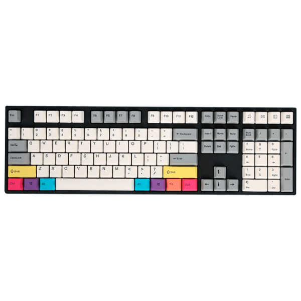 Tastatură Varmilo MA108M V2 CMYK Black Gaming, Cu fir photo 1