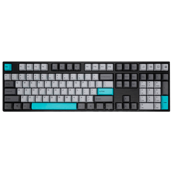 Tastatură Varmilo MA108M V2 Moonlight Black Gaming, Cu fir photo 1