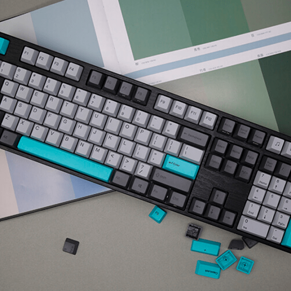 Tastatură Varmilo MA108M V2 Moonlight Black Gaming, Cu fir photo 5