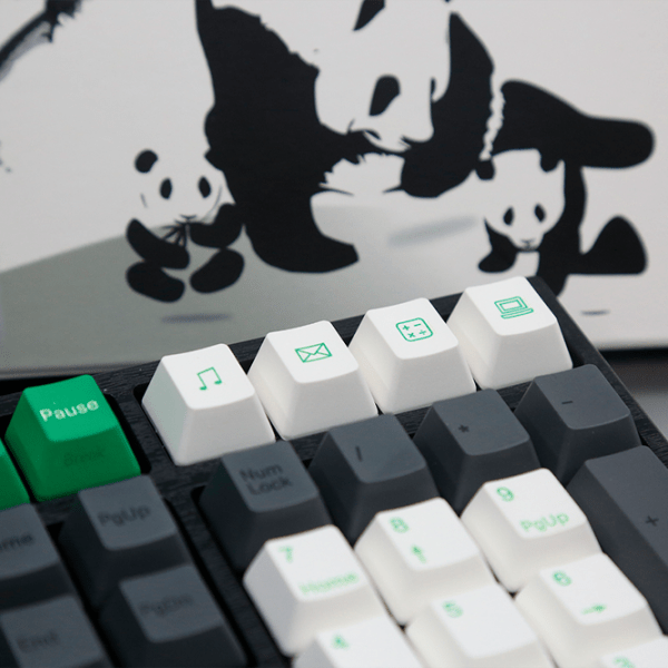 Tastatură Varmilo VA108M Panda R2 Black Gaming, Cu fir photo 5