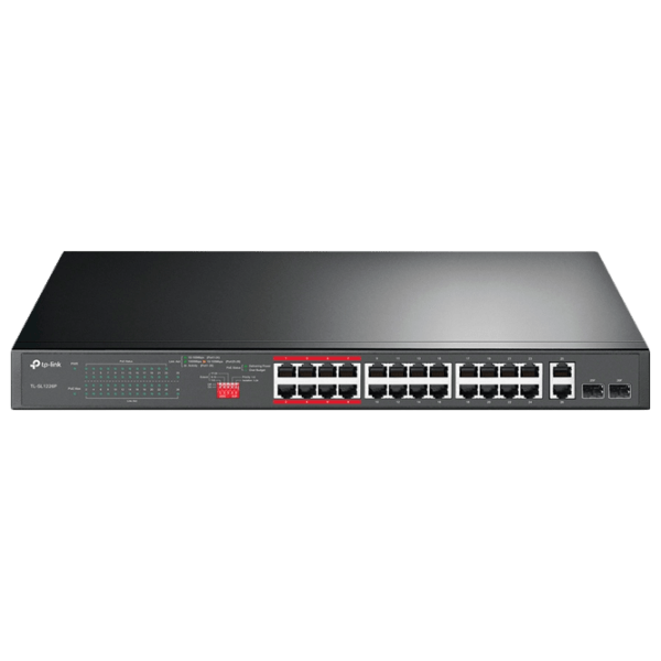Switch TP-Link TL-SL1226P Gray 8.8 Gbit/ s photo 1