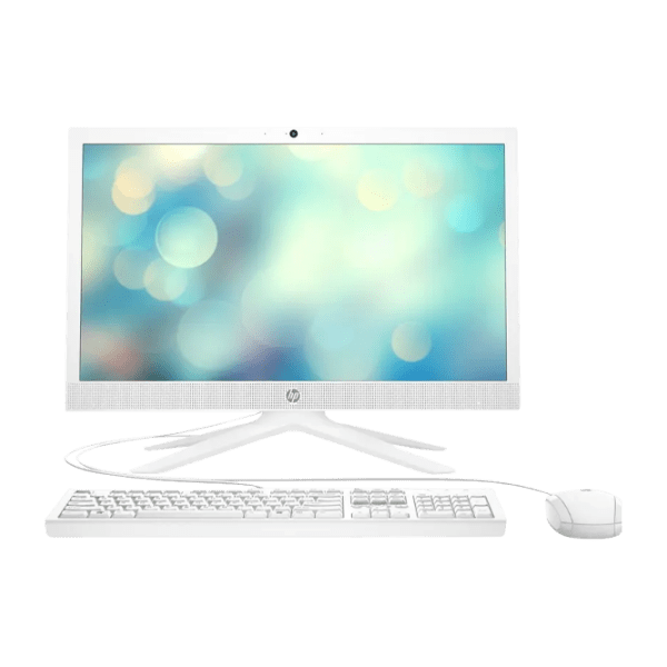 Моноблок HP AIO 21-b0056ur Белый 20.7" Full HD IPS Intel Celeron J5040 4 ГБ 128 ГБ photo 1