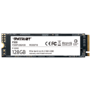 SSD Patriot P300 M.2 128 ГБ Скорость чтения: 2100 MБ/ с,Скорость записи: 1650 MБ/ с