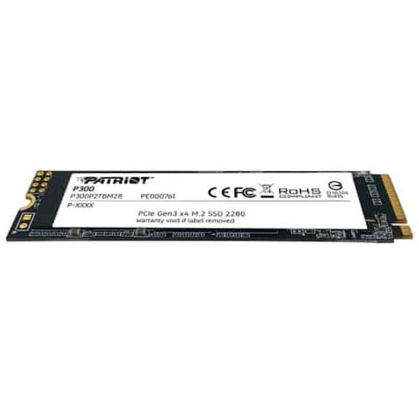 SSD Patriot P300 M.2 128 ГБ Скорость чтения: 2100 MБ/ с,Скорость записи: 1650 MБ/ с photo 2