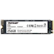 SSD Patriot P300 M.2 256 ГБ Скорость чтения: 2100 MБ/ с,
Скорость записи: 1650 MБ/ с