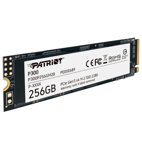 SSD Patriot P300 M.2 256 ГБ Скорость чтения: 2100 MБ/ с,
Скорость записи: 1650 MБ/ с photo 3