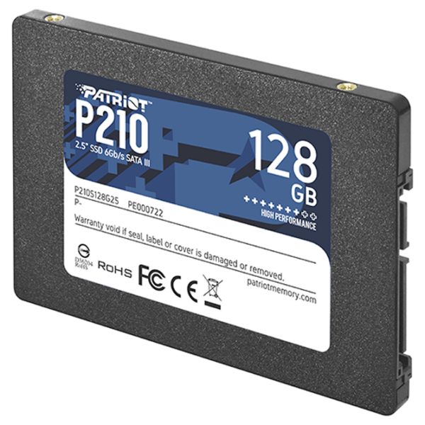 SSD Patriot P210 2.5'' 128 ГБ Скорость чтения: 520 MБ/ с,
Скорость записи: 430 MБ/ с photo 2