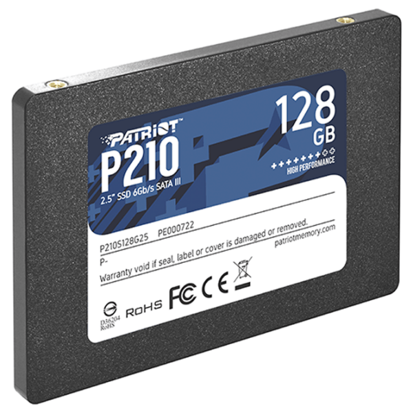 SSD Patriot P210 2.5'' 128 ГБ Скорость чтения: 520 MБ/ с,
Скорость записи: 430 MБ/ с photo 3