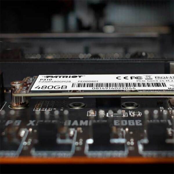 SSD Patriot P310 M.2 480 ГБ Скорость чтения: 1700 MБ/ с,
Скорость записи: 1050MБ/ с photo 5