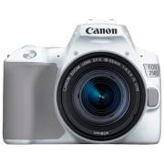 Cameră foto Canon EOS 250D + EF-S 18-55mm f/ 3.5-5.6 IS STM Kit White CMOS, 24.1 MP, f/ 4 - f/ 5.6