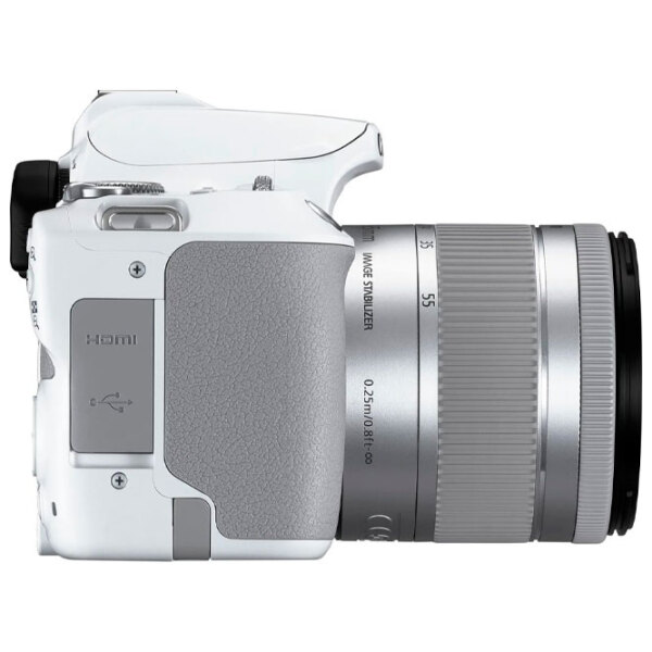 Cameră foto Canon EOS 250D + EF-S 18-55mm f/ 3.5-5.6 IS STM Kit White CMOS, 24.1 MP, f/ 4 - f/ 5.6 photo 4