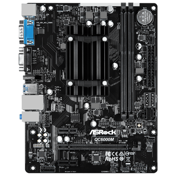 Материнская плата ASRock QC6000M mATX  photo 1