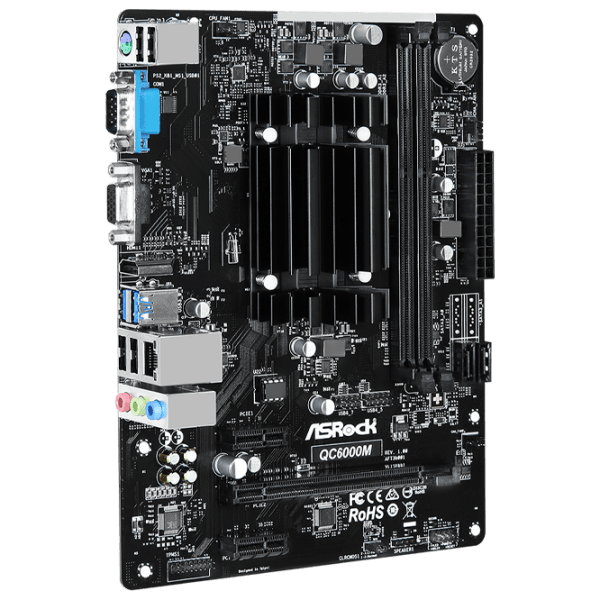 Материнская плата ASRock QC6000M mATX  photo 2