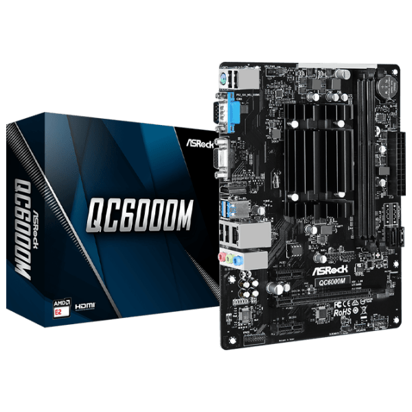 Материнская плата ASRock QC6000M mATX  photo 5