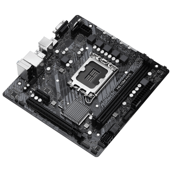 Материнская плата ASRock H610M-HVS mATX  photo 3