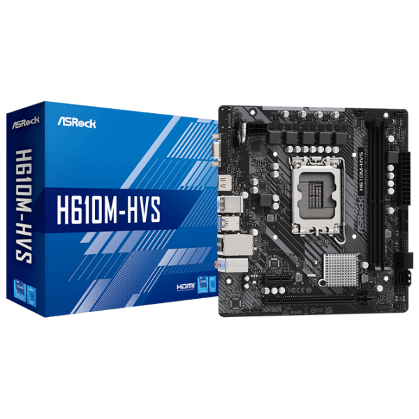 Материнская плата ASRock H610M-HVS mATX  photo 5
