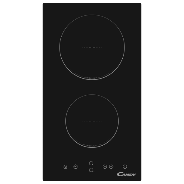 Plită încorporabilă electrică Candy CDH 30 Black Vitroceramică, 2900 W, Hi-light photo 1