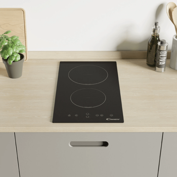 Plită încorporabilă electrică Candy CDH 30 Black Vitroceramică, 2900 W, Hi-light photo 3