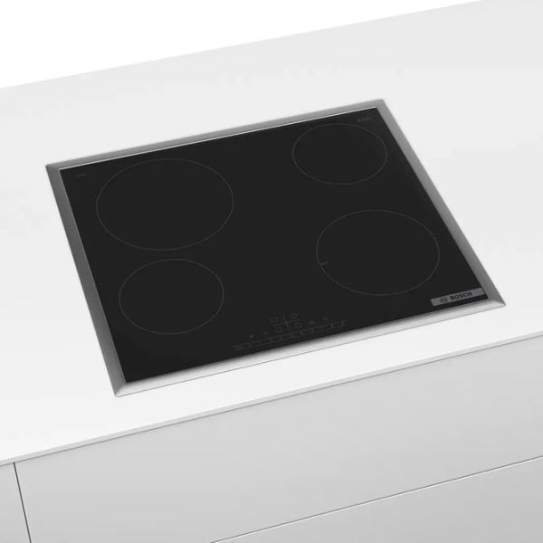 Plită încorporabilă electrică Bosch PKE645FP2E Black Vitroceramică, 6900 W, Hi-light photo 4
