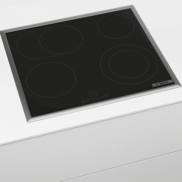 Plită încorporabilă electrică Bosch PKN645BB2E Black Vitroceramică, 7500 W, Hi-light photo 3