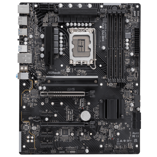 Материнская плата ASRock H670 PG RIPTIDE ATX  photo 1