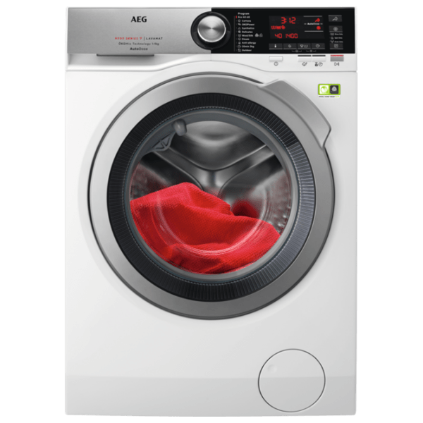 Mașină de spălat AEG L8FBC69ASA White 9 kg, 1400 rpm, A photo 1