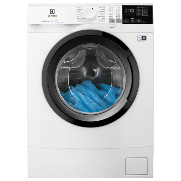 Mașină de spălat Electrolux EW6SN406BI White 6 kg, 1000 rpm, C photo 1