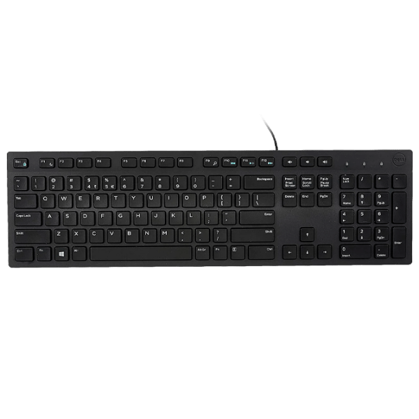 Клавиатура Dell KB216 Черный Для дома и офиса, Проводная photo 1