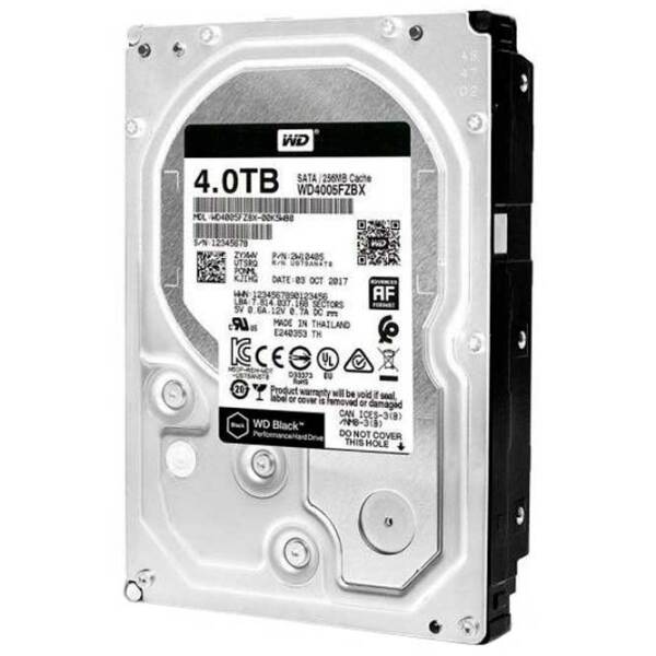 HDD Western Digital Black Gaming 3.5'' 4 ТБ  photo 2