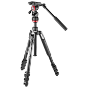 Trepied Manfrotto BeFree LIVE AL LEV BLK KIT 2W Black Pe podea