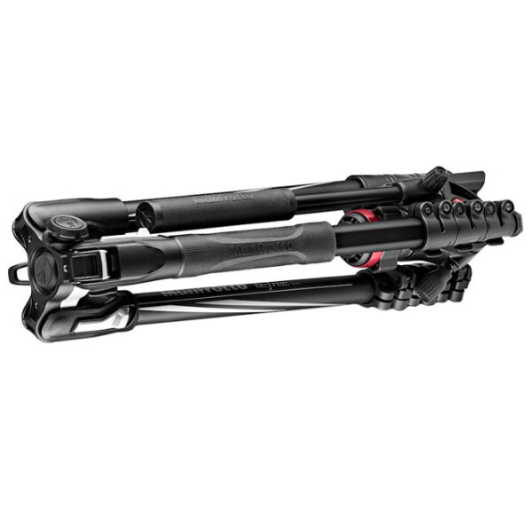 Trepied Manfrotto BeFree LIVE AL LEV BLK KIT 2W Black Pe podea photo 5