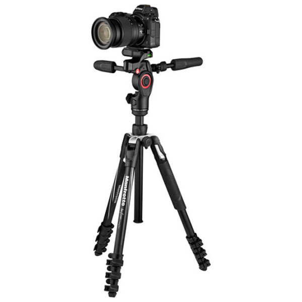Trepied Manfrotto BeFree Advanced Lever 3W Black Pe podea photo 3