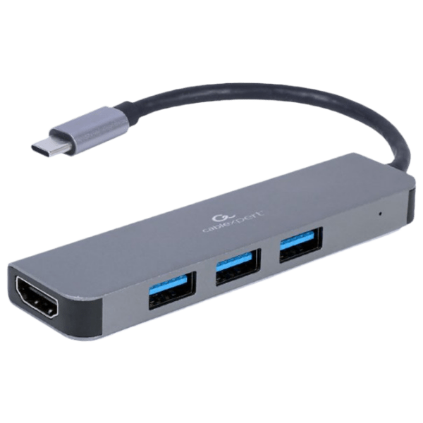 Адаптер Cablexpert A-CM-COMBO2-01 Серый USB Type-C photo 1