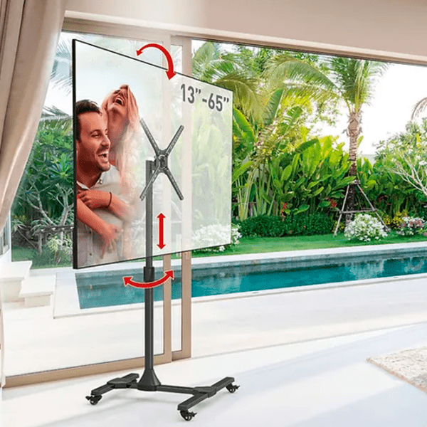Suport TV Barkan SW310H Black VESA 400 x 400 mm photo 4