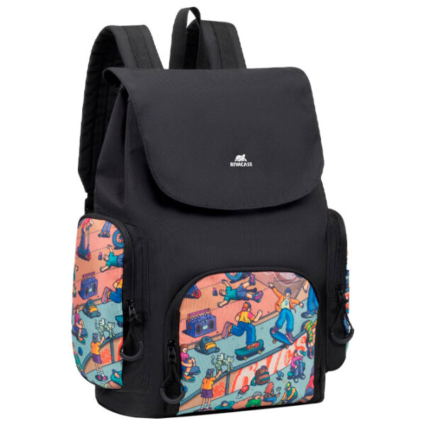 Рюкзак RivaCase 5425 Urban Skaters
Черный  photo 2