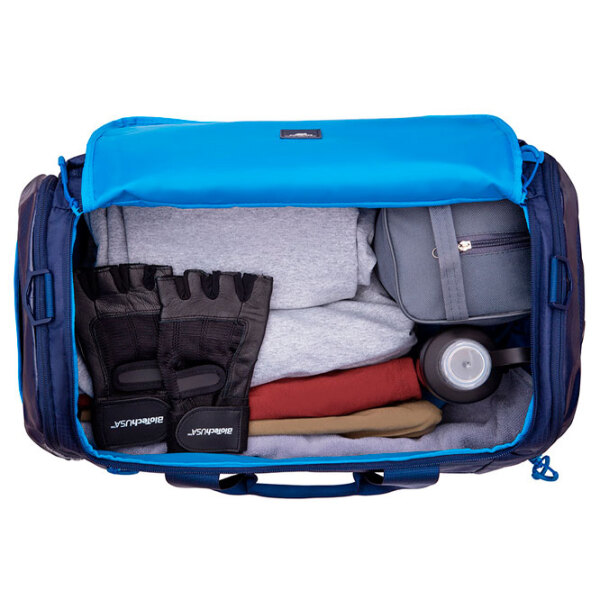 Geantă pentru călătorii RivaCase Duffle 5331 Blue 35l  photo 6