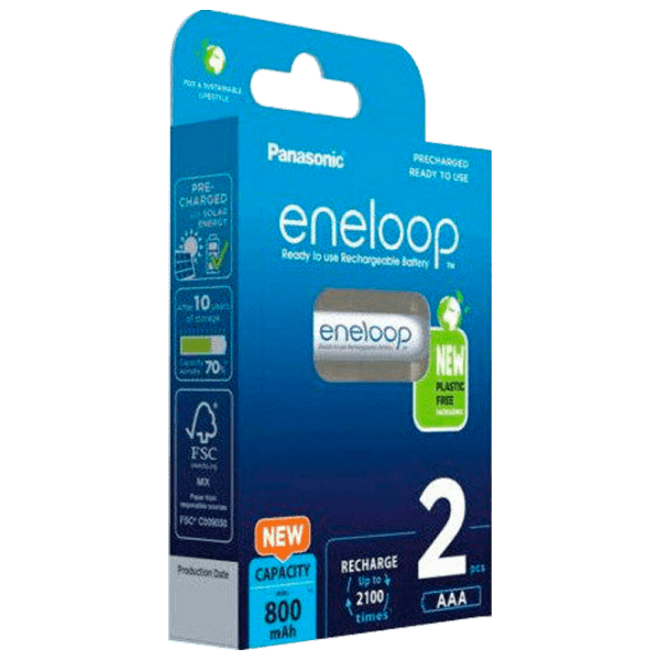 Батарейка Panasonic Eneloop PRO Lithium AAA (2 шт.)  photo 1