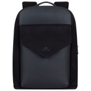 Рюкзак для ноутбука RivaCase Canvas Urban 14" Серый
Черный 