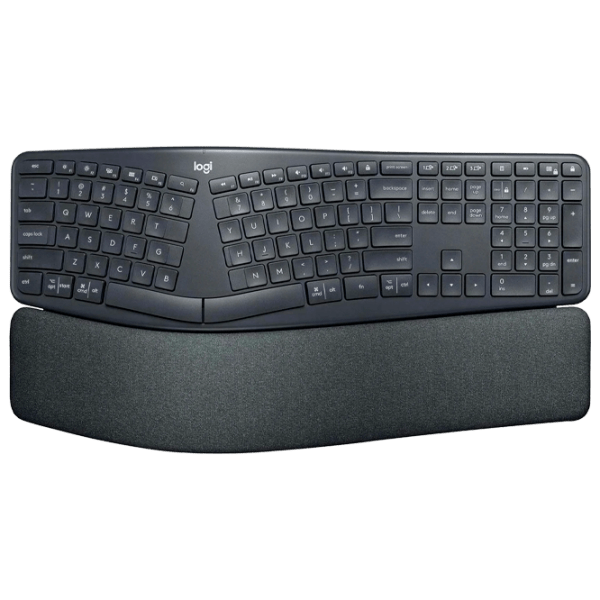 Клавиатура Logitech ERGO K860 Черный Для дома и офиса, Беспроводные photo 1
